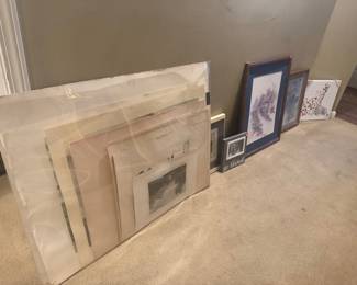 Vintage Prints and Framed Decor