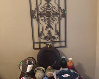 Wall Decor, Antique Side Table, Decor