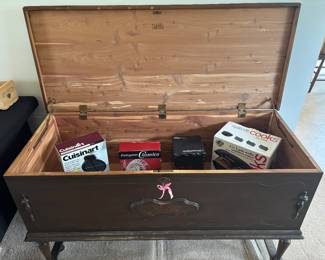 Antique Lane cedar chest & in-box kitchen
