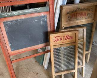 Glass washboards