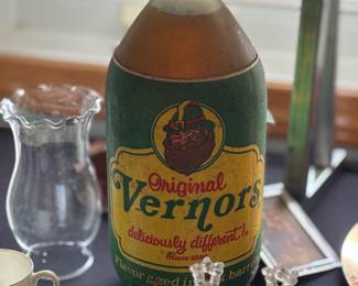 Sealed antique Vernors bottle