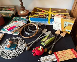 Antique yard, sewing etc