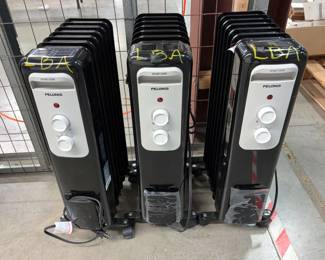 Pelonis Electric Oil-Filled Radiator Heaters, 1500 Watts, Model HO-0279