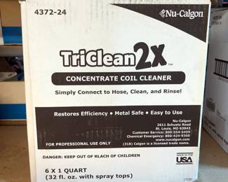 A/C Re-New, TriClean 2x, Duct Sealent And More, Contents Of 1 Shelving Unit