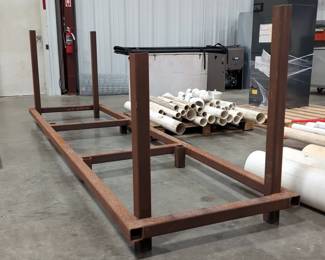 Metal Frame, Approx 42.5" x 144" x 36"