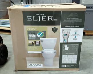 Eljer Diplomat By American Standard 2-Piece Toilet, In Original Box 