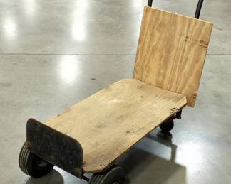 Industrial Material Handling Platform Cart, Approx 38" x 21.5" x 44"
