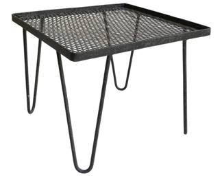 5525 - Metal Patio Table - 13 x 16 x 16