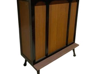 3020 - Mid-Century Bar with Storage (Description): 40 x 42 x 16