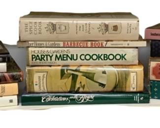 1054 - Shelf Lot of Assorted Cookbooks