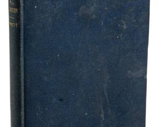 796 - 1890 Ed. Letters to a Daughter (Description): Letters to a Daughter, 1890 edition. This  volume features a dark blue cloth binding  with gilt lettering on the spine.