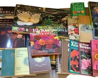 1125 - Group Lot of Flower Books