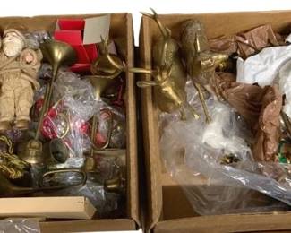 3188 - 2 Boxes of Assorted Christmas Ornaments