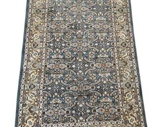 1354 - Indian Jaipur Wool Rug 64"x36"