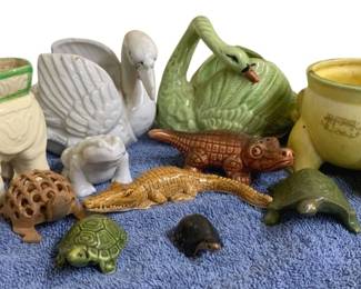 1550 - Lot of Assorted Animal Decor Items