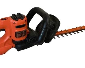 3004 - Black & Decker Corded Hedge Trimmers (Description): Used as is electric/electronic/mechanical  item. No guarantee all components, untested.