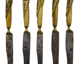 42 - 5 Jezzine Lebanon Phoenix Knives 7"