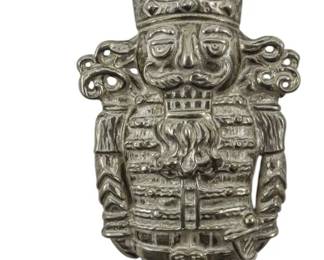 19 - Christopher Radko Sterling Silver Christmas Guard (Description): Limited Ed. 1 of 3000 4x2, 1.71oz sterling weight
