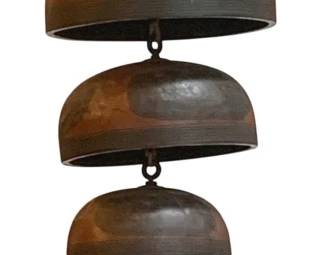 1140 - Set of 5 Japanese Nesting Temple Bells
