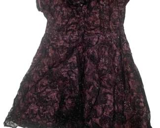 2278 - Handmade Lace Dress (Description): Appears to be Large