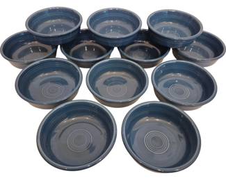 1146 - 12 Fiesta Blue 5.5" Bowls