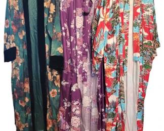 2232 - 3 Assorted Kimonos (Description): Kim + Ono, Smithsonian Institution