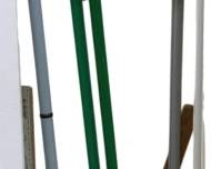 1562 - Closet Lot of Brooms, Mops & More