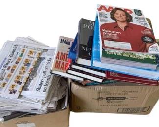 1512 - Box of Assorted Books & Magazines
