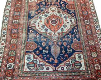 200 - Persian Hand Made Serapi Rug - 78 x 59