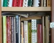 1105 - Cabinet Lot of Cookbooks