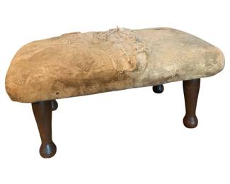 2033 - Primitive Stool (Description): 15 x 17 x 10