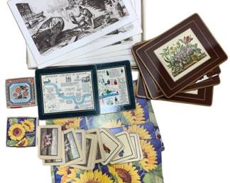 1097 - Group Vintage Placemats & Coasters