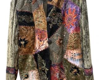 2139 - Flashback Patchwork Light Jacket - size PL