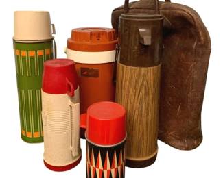 3123 - Lot of Vintage Thermos Items