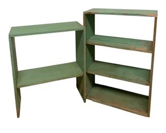 3021 - 2 Wood Shelves - 38 x 26 x 12