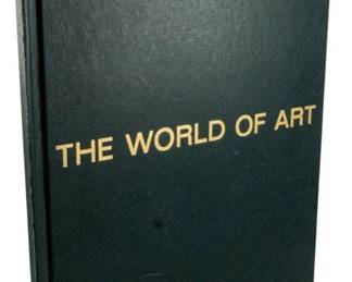 812 - 1960 Ed. The World of Art: A Study (Description): The World of Art: A Study of Painting, 1960  edition. This hardcover volume presents a  comprehensive exploration of painting  techniques and history.