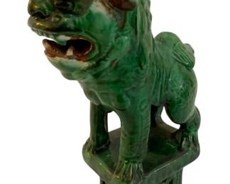 209 - Chinese Sancai Fu Lion Protector - 10 x 35