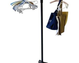 1519 - Metal Vintage Revolving Garment Coat Rack (Description): 77 x 31