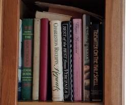 627 - Cabinet Lot of Cookbooks