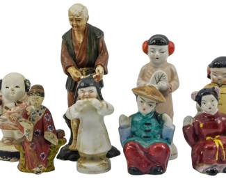 66 - Assorted Vintage Oriental Figures
