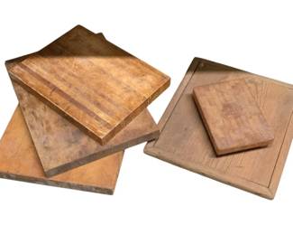 3043 - 5 Assorted Cutting Boards - 22 x 19