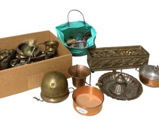 3109 - Lot of Assorted Metal Items