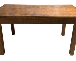 3148 - Vintage Wooden Farmhouse Table - 30 x 61 x 30