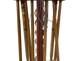 3117 - Vintage Croquet Game Set