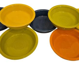 1147 - 7 Fiesta Assorted Color 7" Bowls
