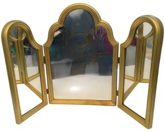2209 - Tri-Fold Table Top Mirror - 21 x 26
