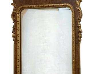 1165 - Florentia Made In Italy Wall Mirror (Description): Florentia mirror featuring ornate decorative  elements. Measures 54" x 28.5".