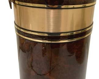 1017 - Vintage Mid-Century Ice Bucket - 9 x 8