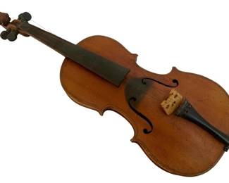 206 - Antonius Stradiuarius Violin no case (Description): made in Germany - 8 x 22