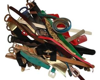 2049 - Lot of Assorted Belts - Size S-M